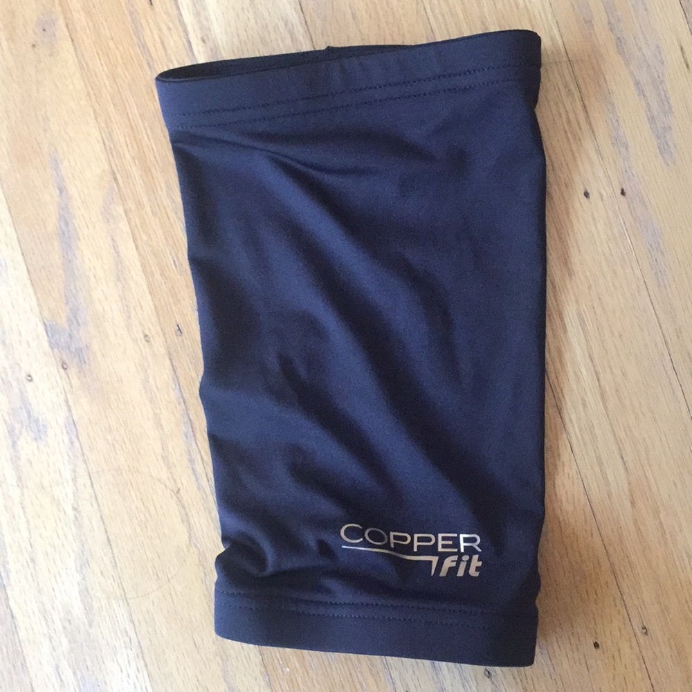 Copper Fit compression knee sleeve XL; black